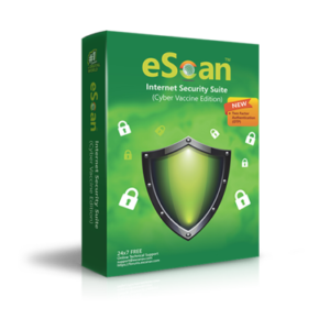 eScan internet security V22 (Cyber Vaccine Edition) 1 User 3 Years Email Delivery