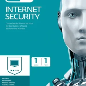 ESET Internet Security 1 Device 1 Year (Windows/Mac/Android/iOS) | Instant Email Delivery