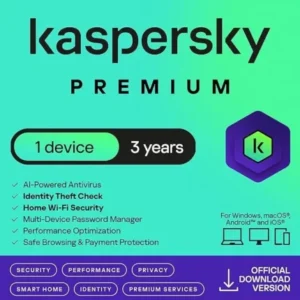 kaspersky premium 1 user 3 years
